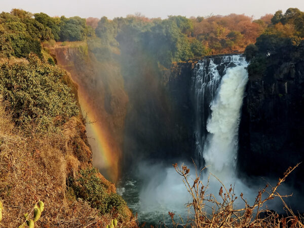 Rainbow Falls at Victoria Falls