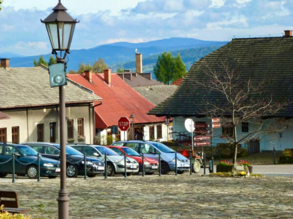 Lanckorona street scene